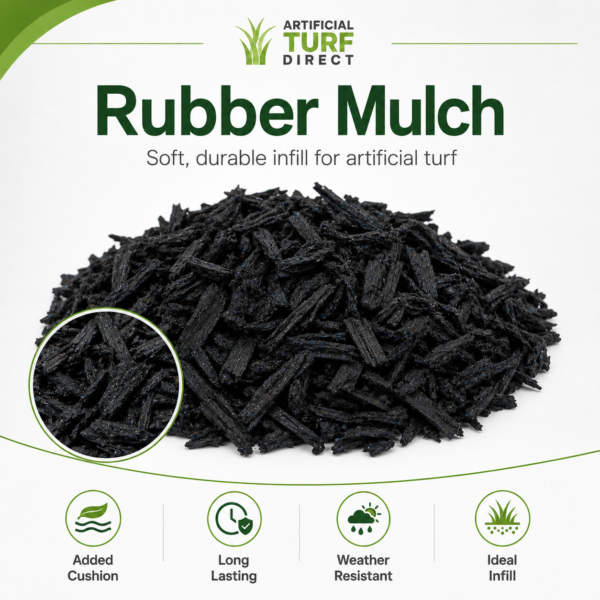 Rubber Mulch - Artificial Turf Direct Perth